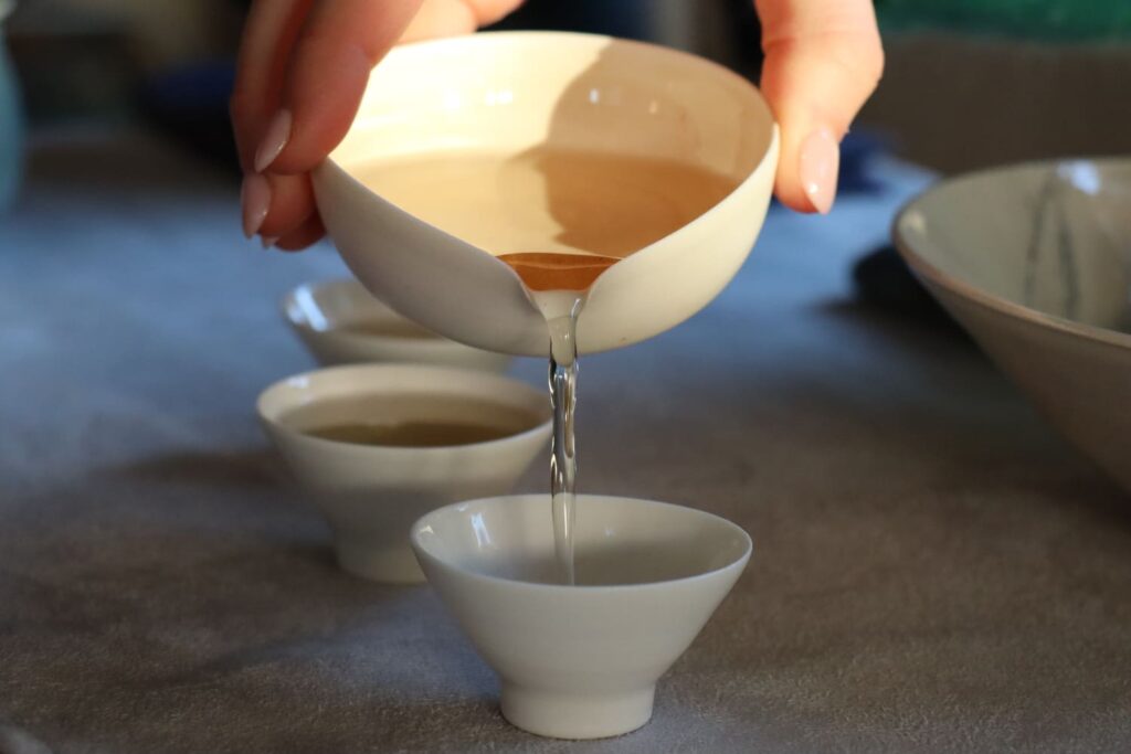 porcelaine artisan blanc 